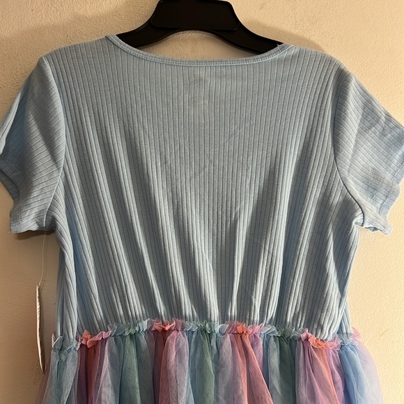 NEW Wonder Nation Girls Short Sleeve Tutu Dress, Size 14 - Picture 7 of 7